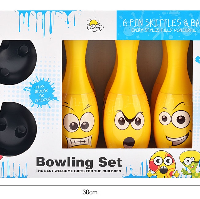 Kids Bowling toy set Large Indoor Home Kids Girls Outdoor Sports Boys 3-5 years 08%893