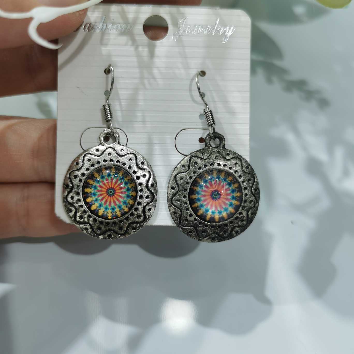 European and American national wind earhook accessories Hawaii holiday wind eardrop seaside travel jewelry accessories 5001-25