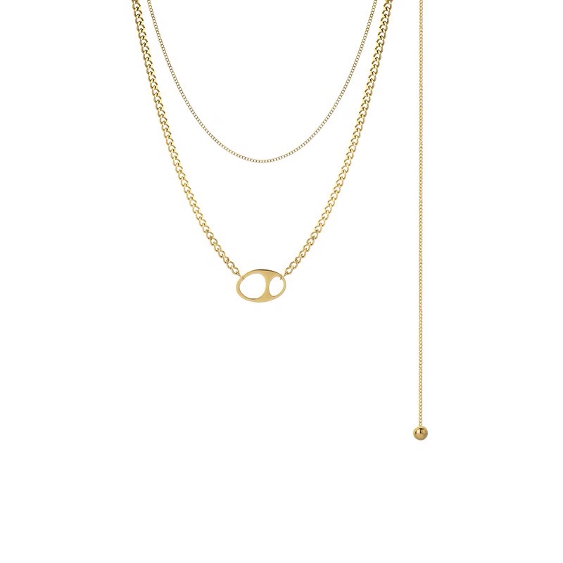 项链 精致项链 时尚网红热销 欧美流行爆款图