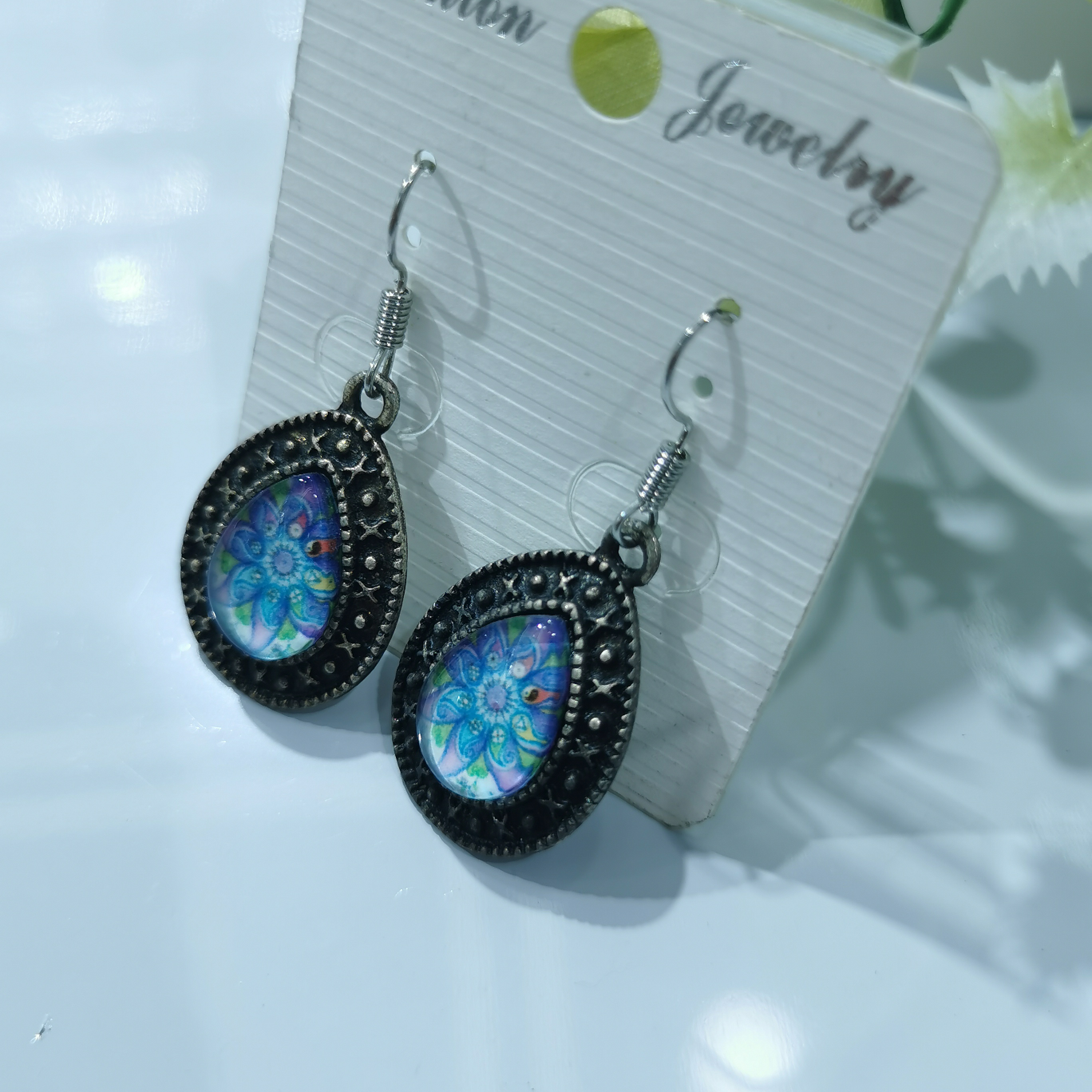 European and American national wind earhook accessories Hawaii holiday wind eardrop seaside travel jewelry accessories 5001-31