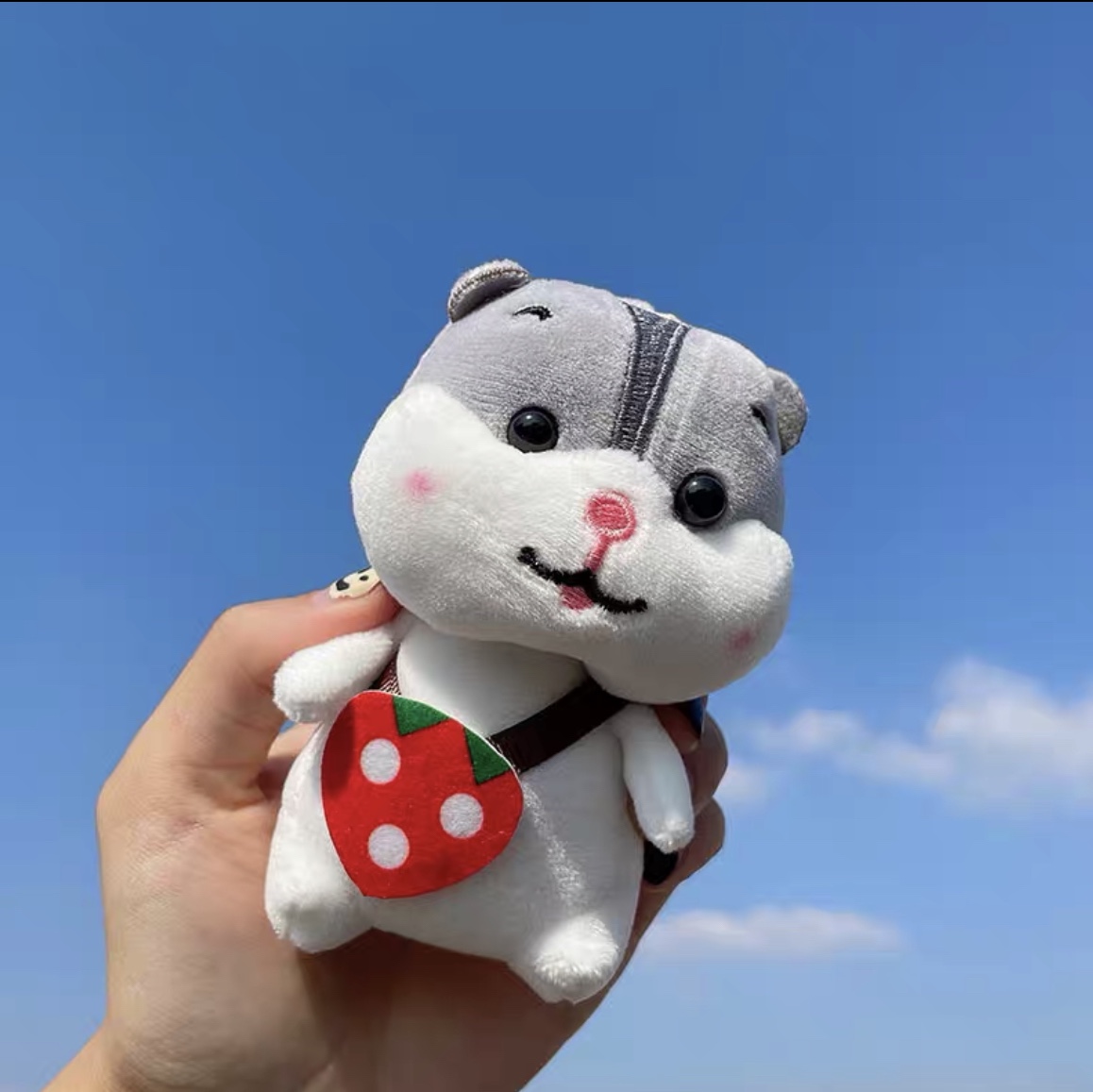 Backpack pendant Action figure backpack doll pendant Bag pendant Small pendant doll plush keychain 2