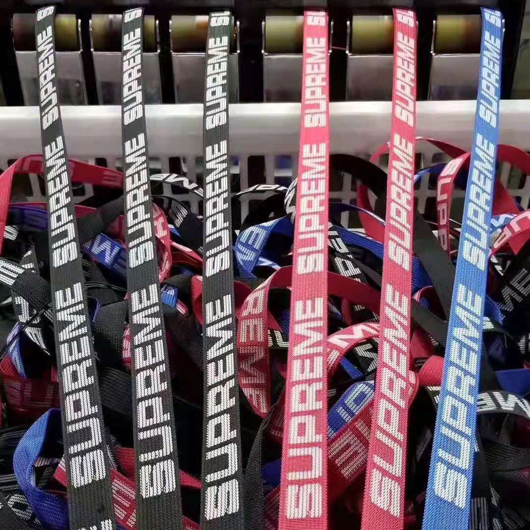 3.8cm: imitation nylon letters SUPREME jacquard bag strap Clothing footwear Sports fitness accessories Factory: 25#