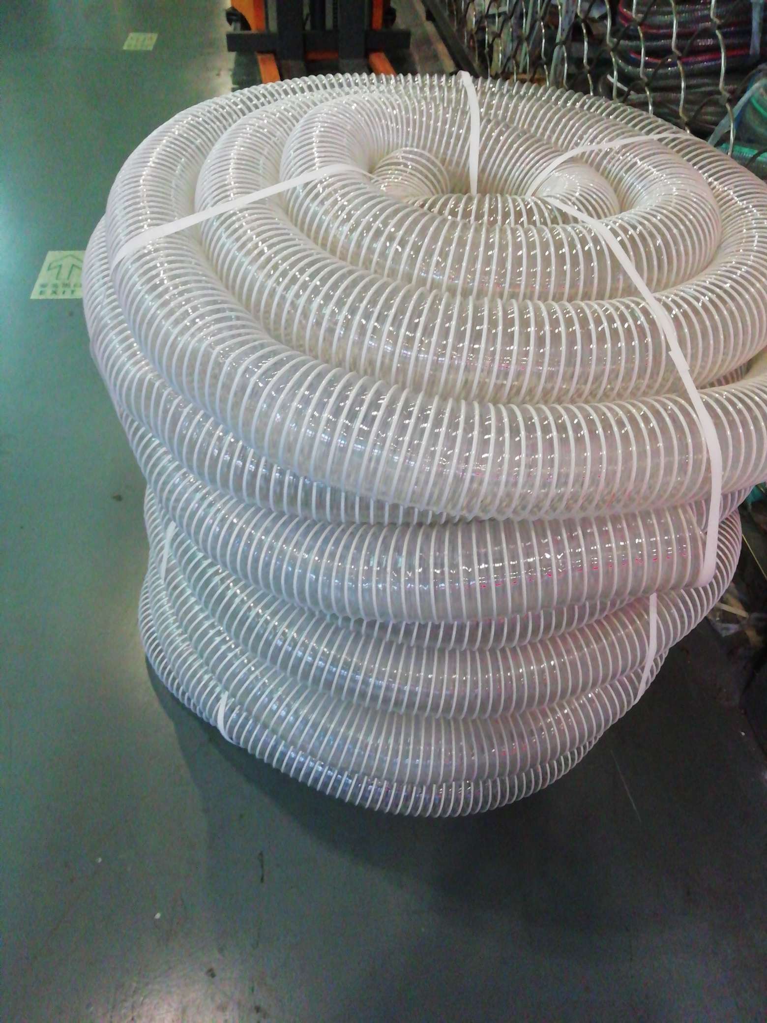 PVC透明带钢丝风管内径100详情图3