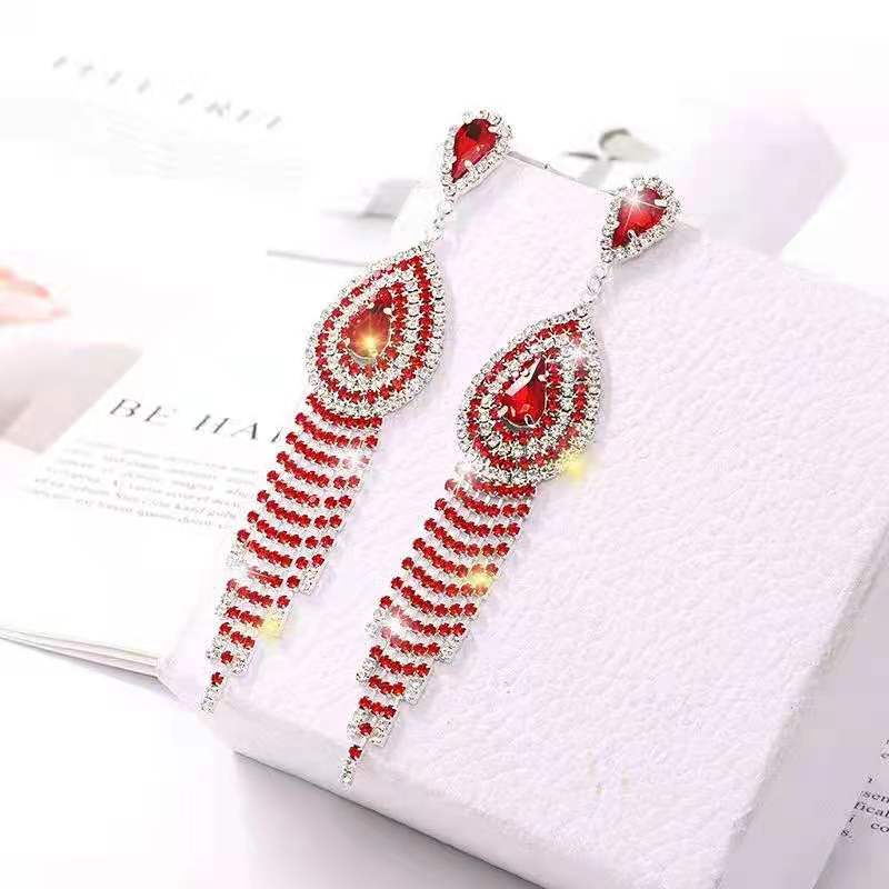 新款女士欧美风潮流气质流梳耳环高级感大方简约显气质夏秋季耳环