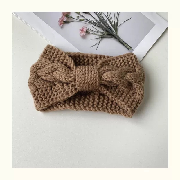 Wool headband, knitted headband, factory direct sales 675