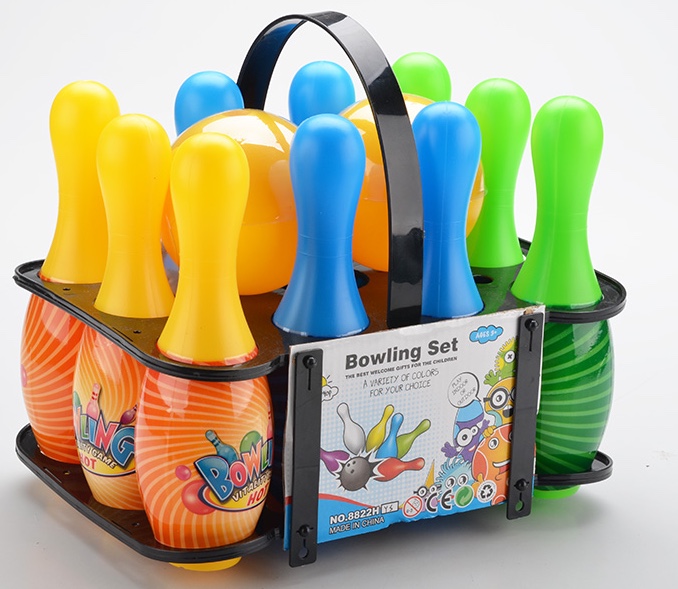 Children's bowling toy set, boys' ball toys, indoor extra-large size, outdoor parent-child sports baby toys 08-895 detail image 2