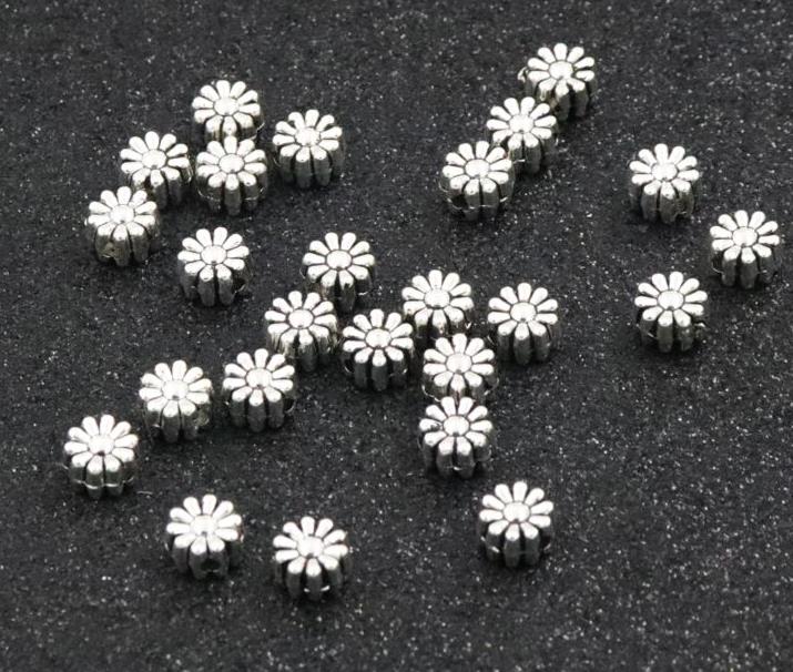 Sunflower alloy beads details Picture