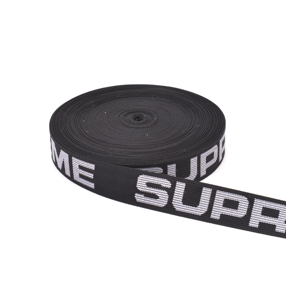 3.8cm: imitation nylon letters SUPREME jacquard bag strap Clothing footwear Sports fitness accessories Factory: 24# thumbnail