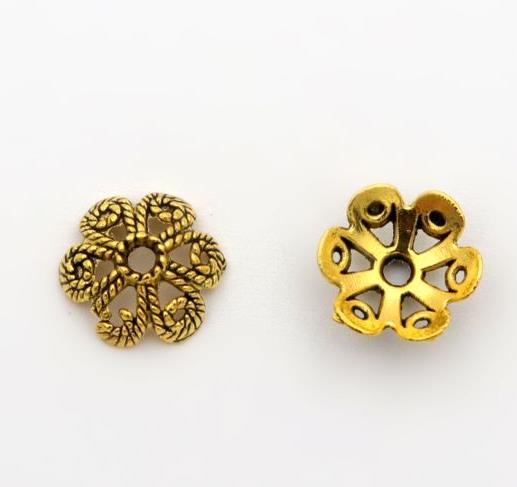 Ancient golden receptacle details Picture