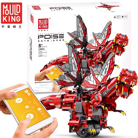 13031 Balance Programming Dinosaur (red), 1297PC