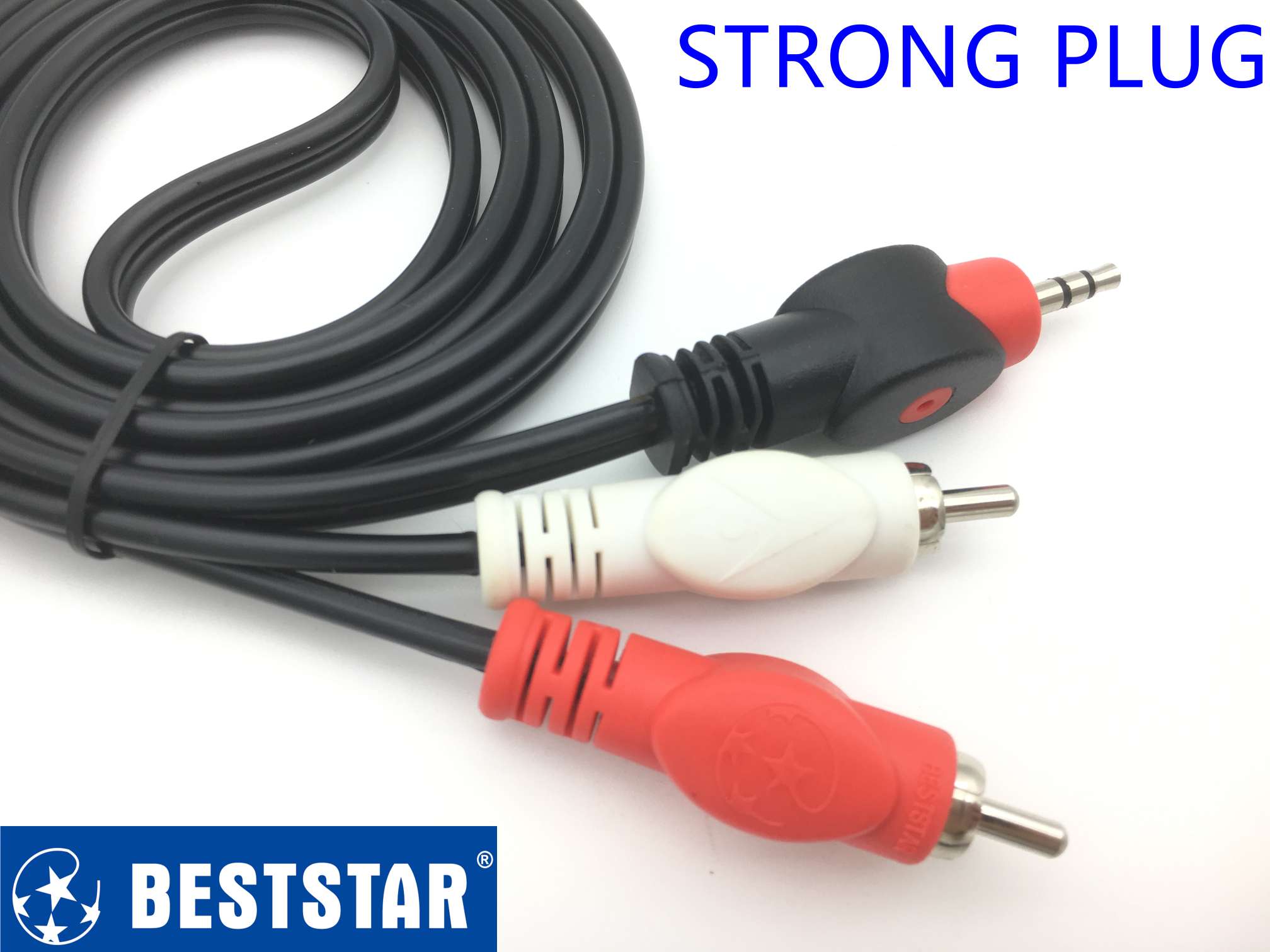 BESTSTAR AV线 3.5-2r 印花鱼眼音频线详情图3