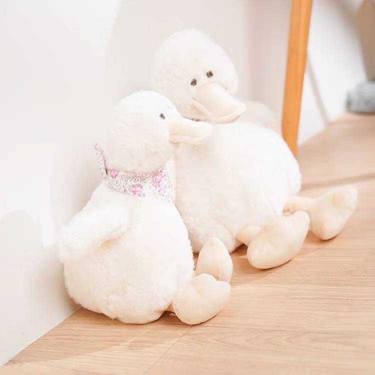 Cute duck doll throw pillow cushion Children's toys net red plush doll for men and women gifts 65