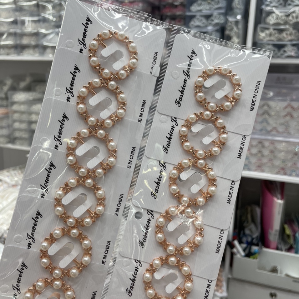 Simple and elegant water diamond mom hairpin, retro bangs clip, side clip, exquisite top clip, one-line clip at the back of the head, simple and elegant water diamond mom hairpin, retro