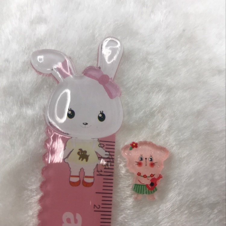Butterfly Heart Accessories ins Cute Animal Series Music Puppy Factory Direct Sales, Big discount, Quality guaranteed Specification image
