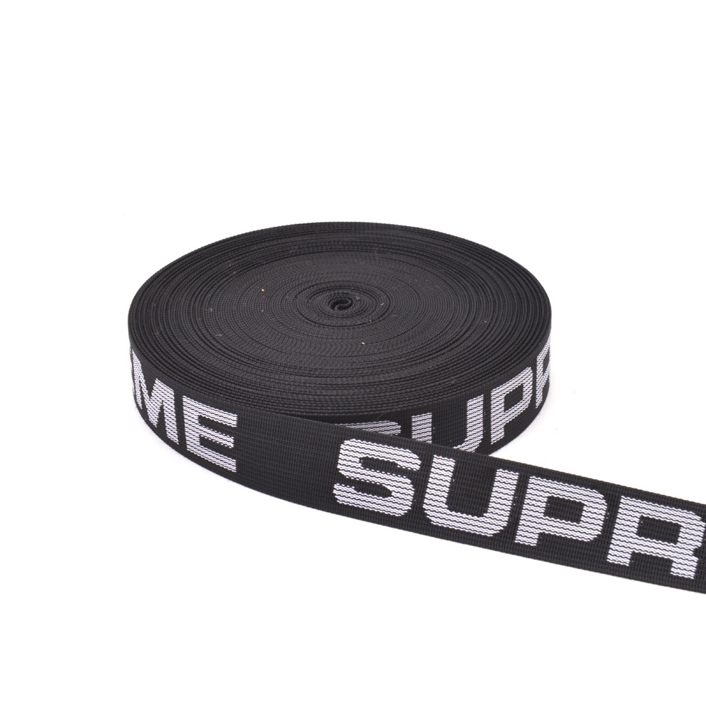 3.8cm: imitation nylon letters SUPREME jacquard bag strap Clothing footwear Sports fitness accessories Factory: 20# thumbnail
