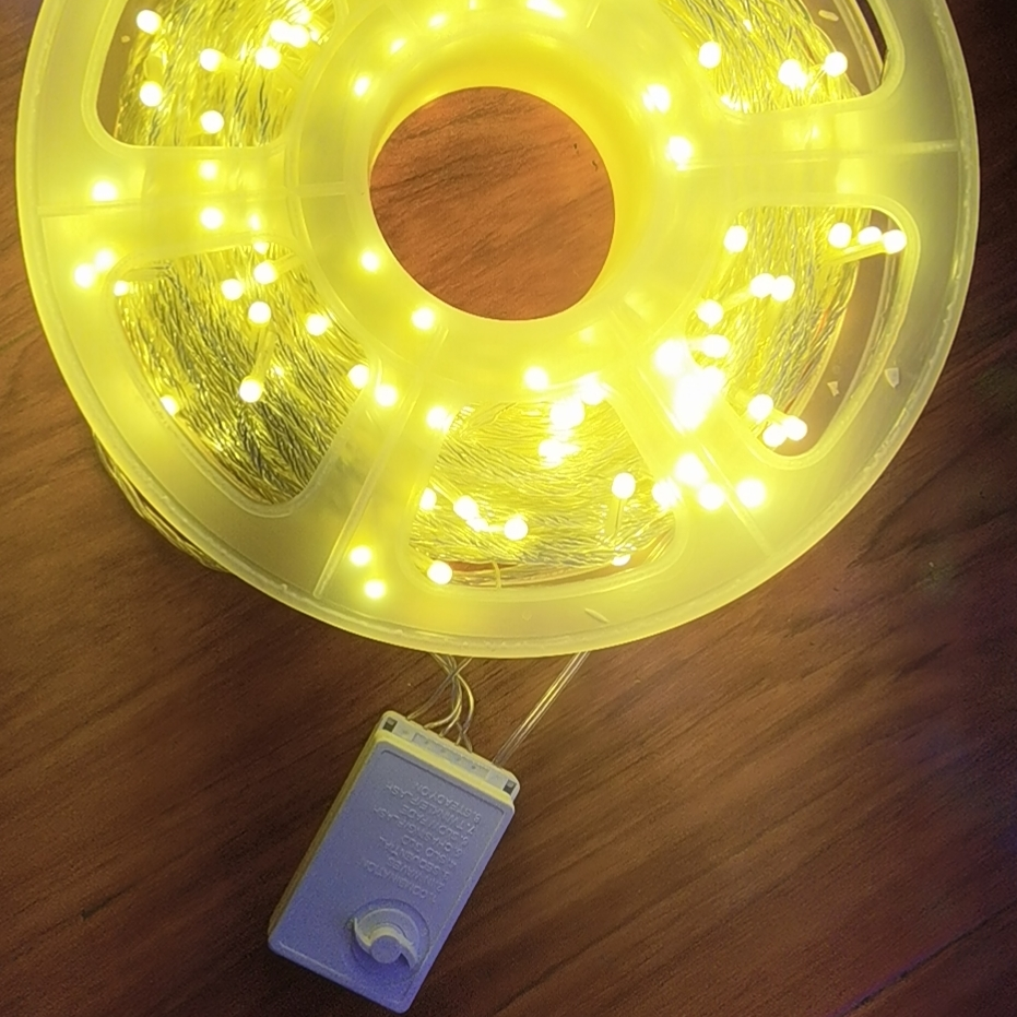 100 Meters 9V Super Bright Light 540 Heads, Each Piece 20 Volumes, Can Do A Variety Of Colors 11