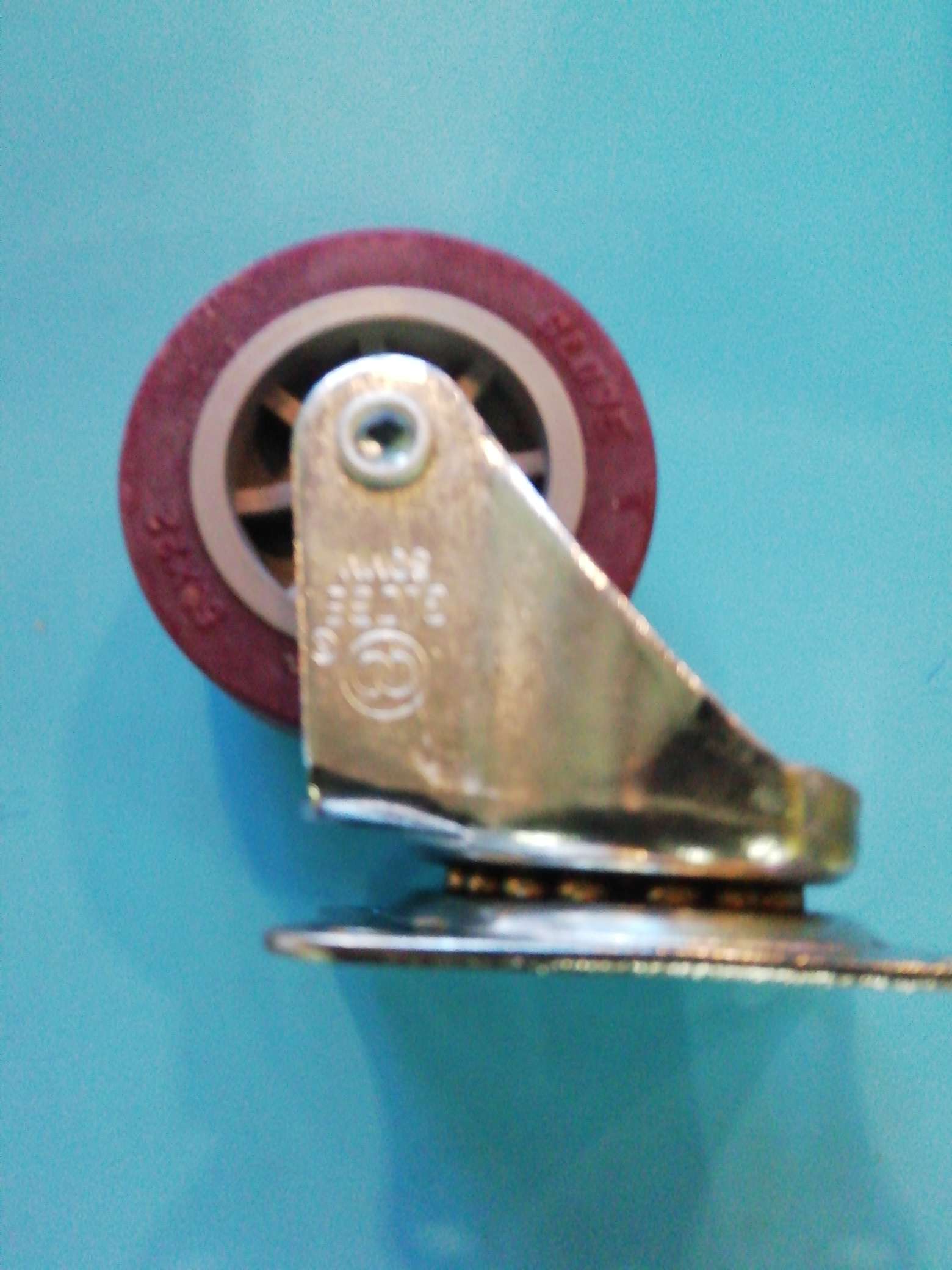 2寸轻型平底超级聚氨脂活动轮（环球牌）产品图