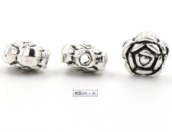 Rose alloy beads details Picture