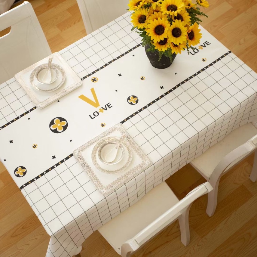 Peva Plaid Tablecloth 137 By 183㎝
