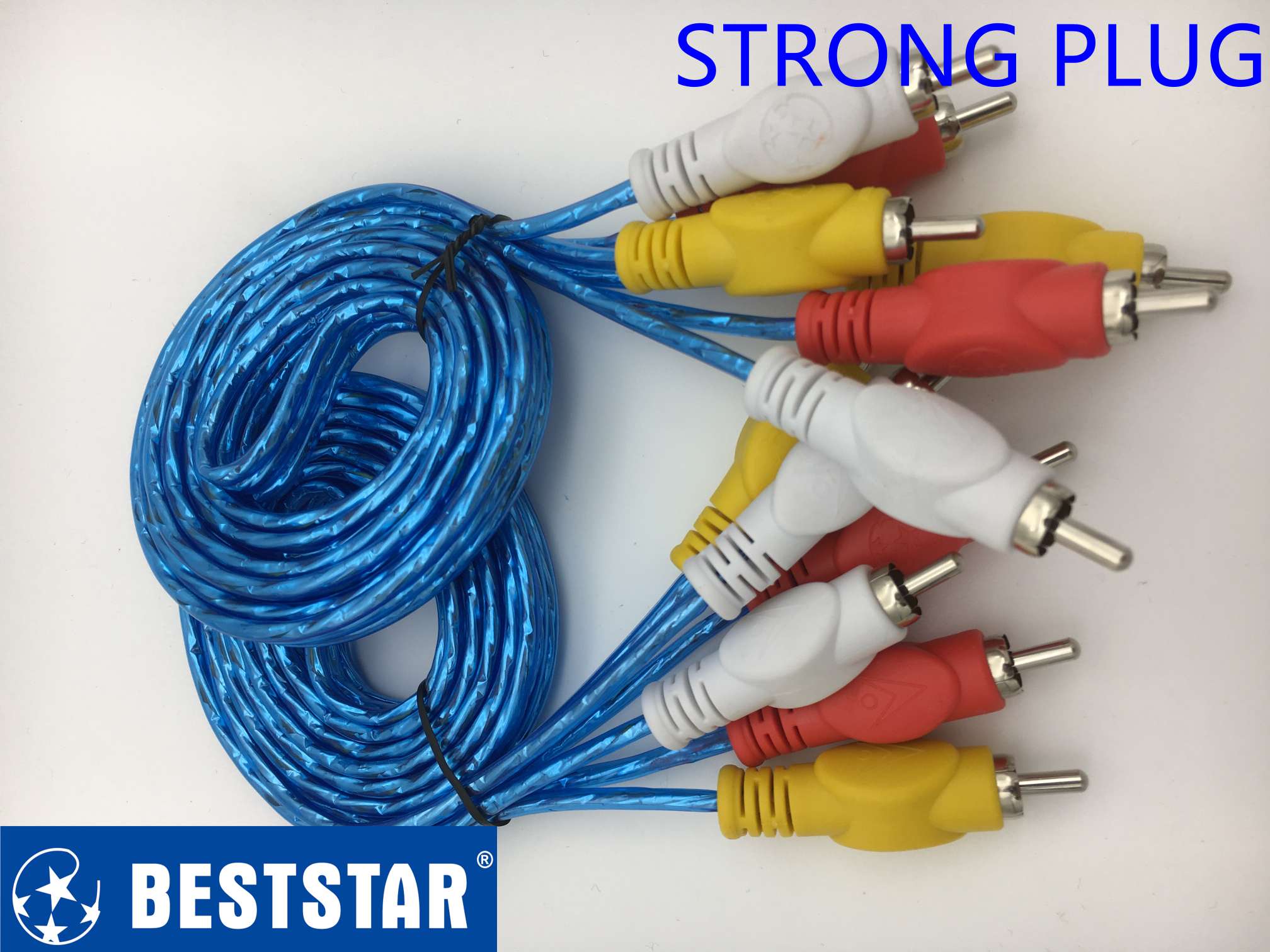 BESTSTAR AV线 3.5-2r 印花鱼眼音频线详情图2