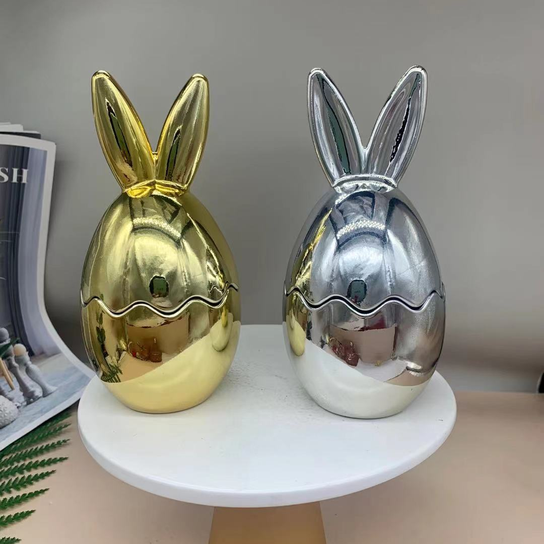 Bunny Easter candle cups