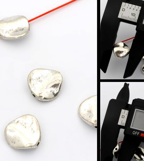 Special-shaped alloy beads details Picture