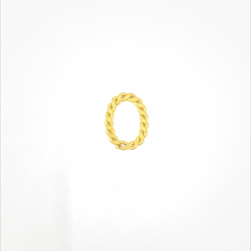 Double wire twist flattening oval opening