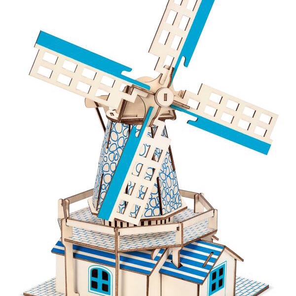 K-41827 Dutch windmill 77 pieces