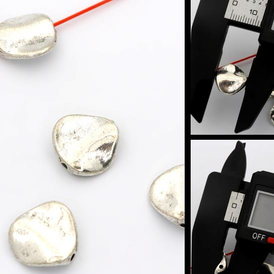 Special-shaped alloy beads