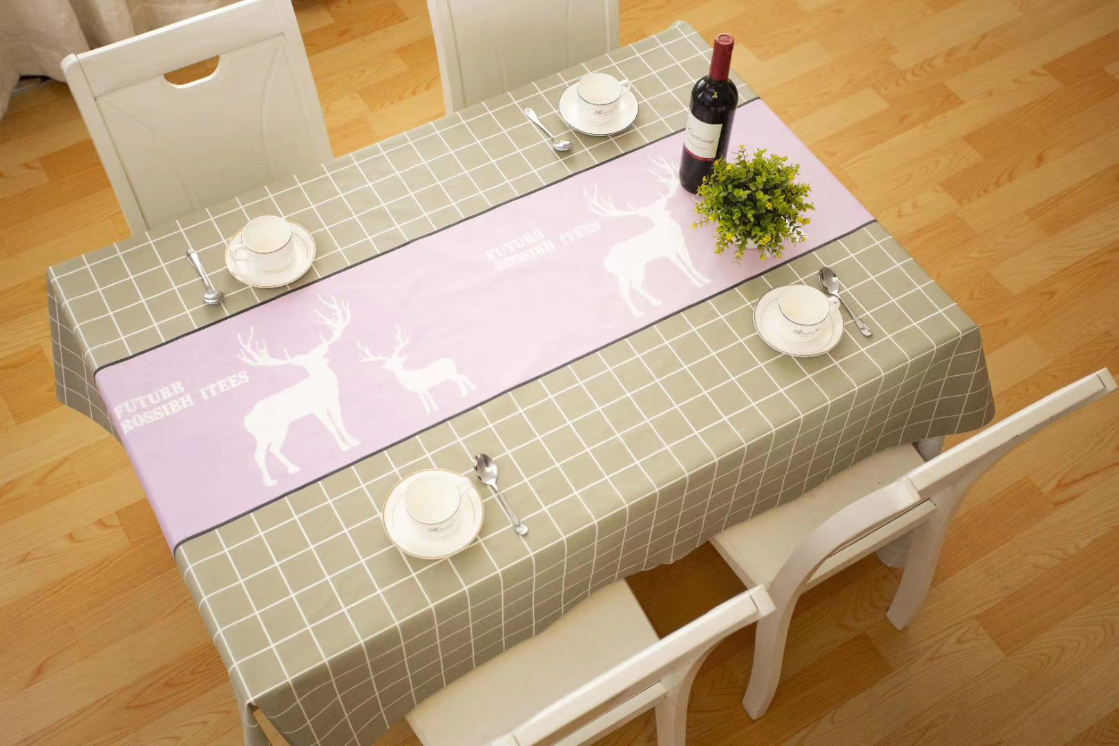 Peva Plaid Tablecloth 137 By 183㎝ Application Scenario