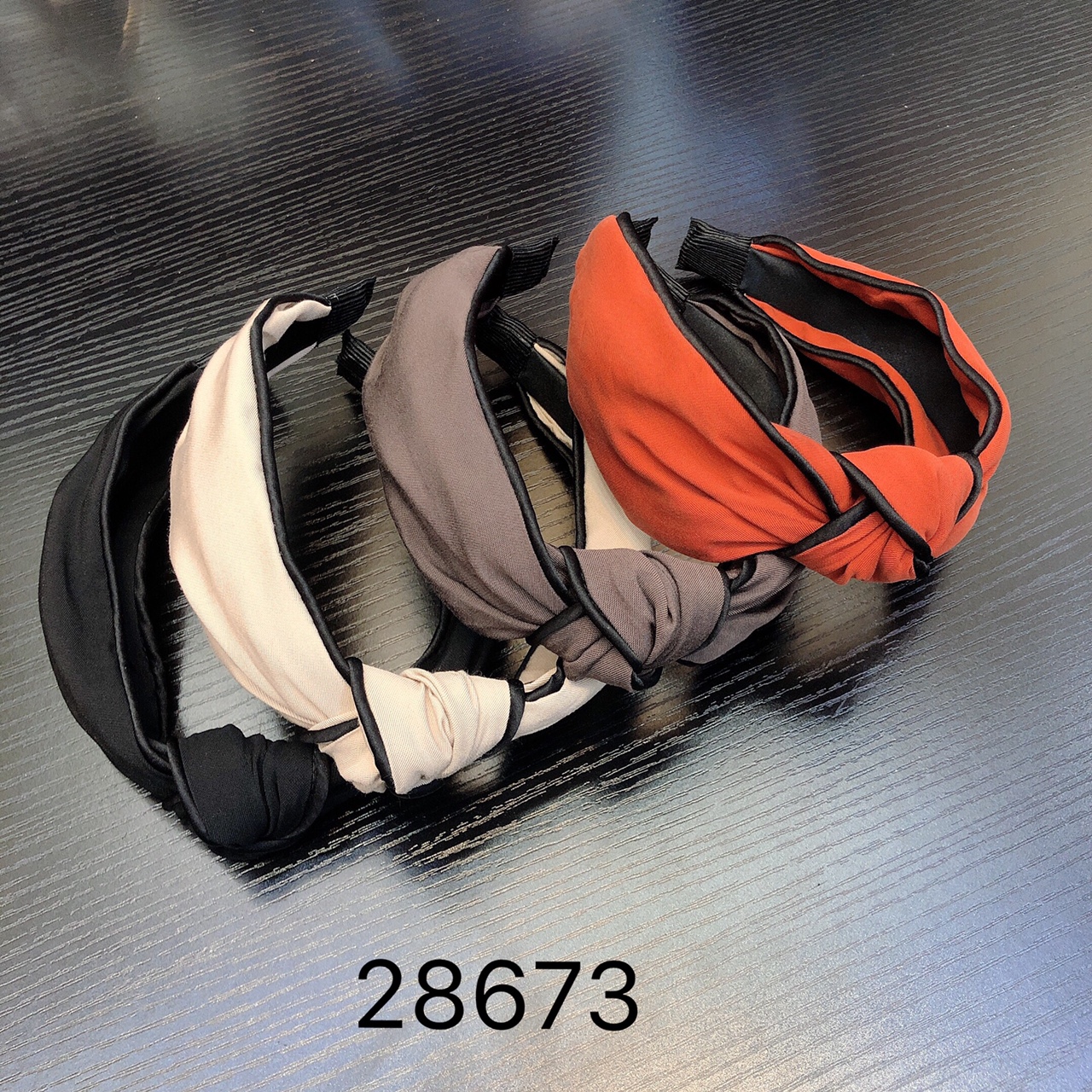 热销新款发饰时尚百搭简约发带头箍优雅发箍韩版手工打结布艺发箍发箍28673