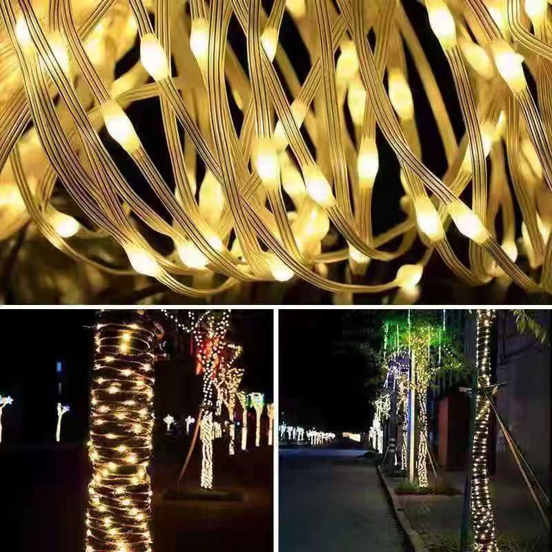 10 Meters Rubber Waterproof Lamp, Each 100 Pieces, Can Be Made Several Meters Long. Specification drawing