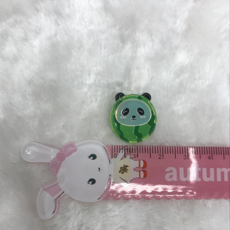 ins Cute and fresh girl panda watermelon factory direct sales big discount Butterfly Flower Accessories details Picture