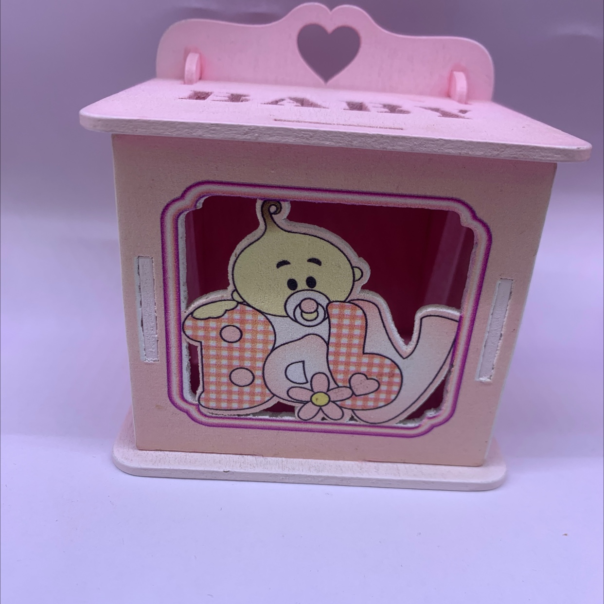 婴儿糖果盒 PARTY装饰 内可放巧克力糖果 奶嘴宝宝头BABY7