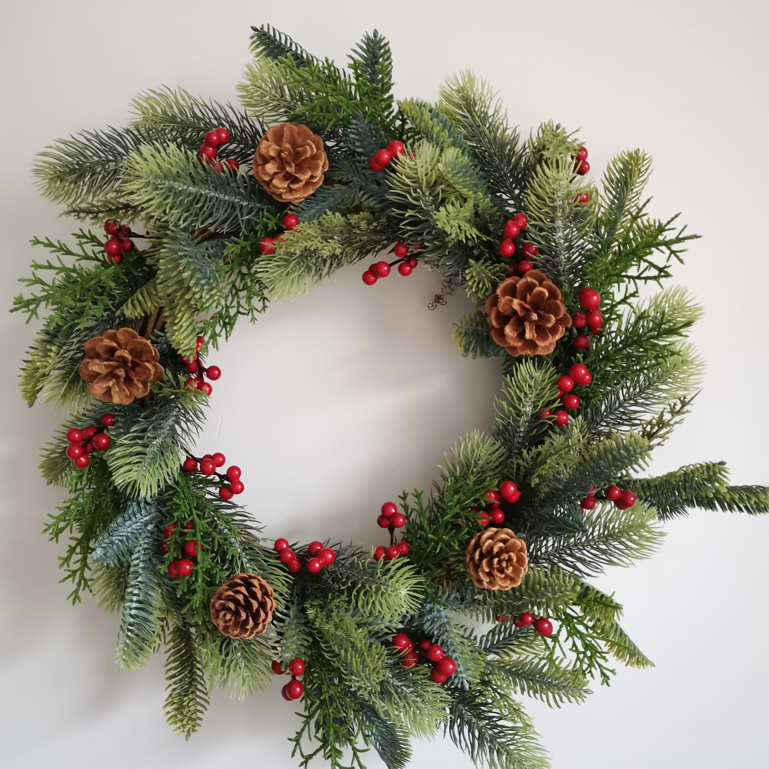 松针圣诞环圣诞节日装饰品