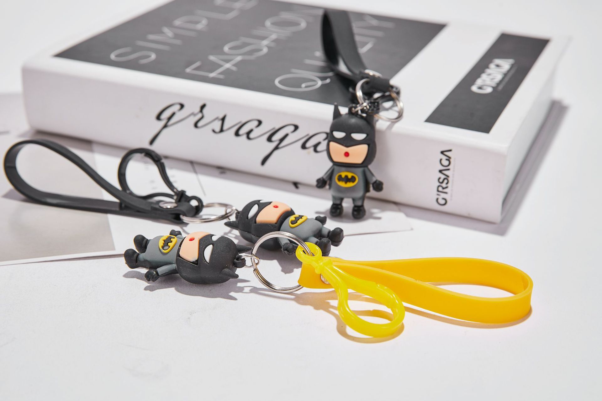 FLY536 Gift, popular toys, Batman pendants, Batman keychains, Hero Batman silicone figurines Application Scenario