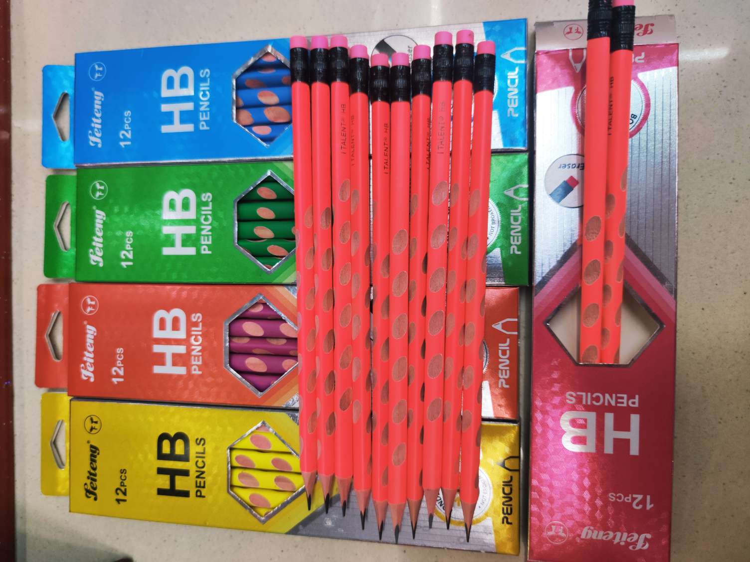 FT一100HB铅笔安全无毒学生学习用品原木小学生写字产品图