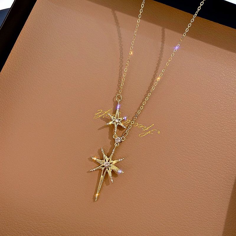 73 - Fashionable letter pearl necklace, light luxury, niche and high-end feel, collarbone chain, Korean temperament, cold style, Internet celebrity necklace for women Item Picture