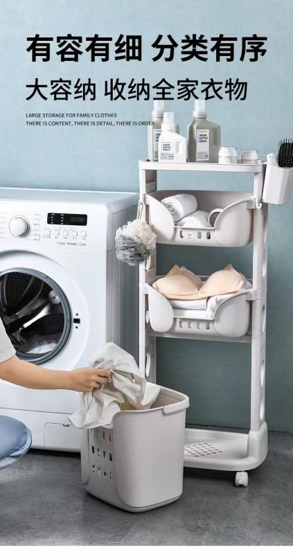 The second and third layers of the dirty clothes basket for sanitation Application Scenario