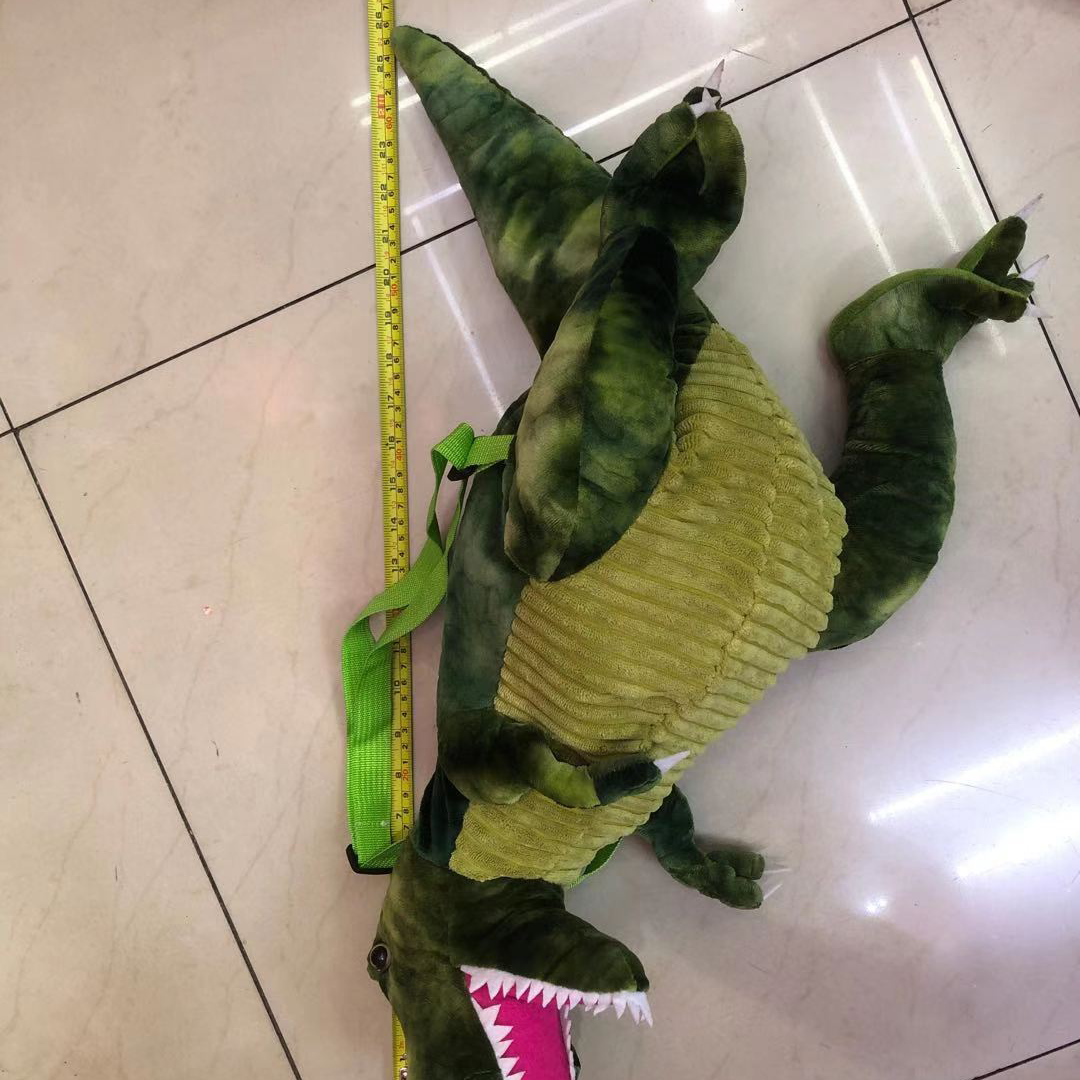 Open-mouthed dinosaur bag