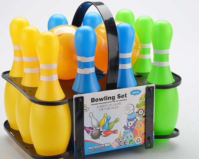 Children's bowling toy set, boys' ball toys, indoor extra-large size, outdoor parent-child sports baby toys 08-955 detail image 2