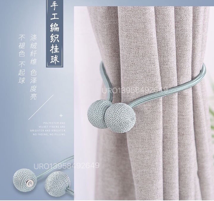 竹窗帘，各类窗帘配件，窗帘装饰材料，艺术罗马杆，铝合金窗帘轨道，弹簧窗帘扣,磁性窗帘扣,合金窗帘夹,窗帘挂钩详情图5