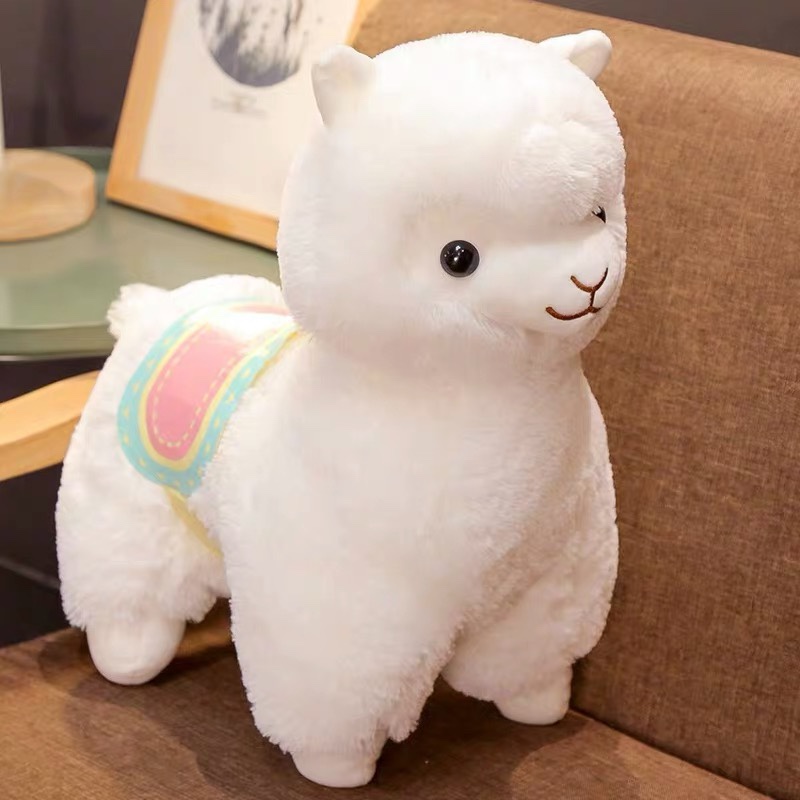 Alpaca bondy peluche lindo bebé oveja muñeca de almohada muñeca para niña 70pp1