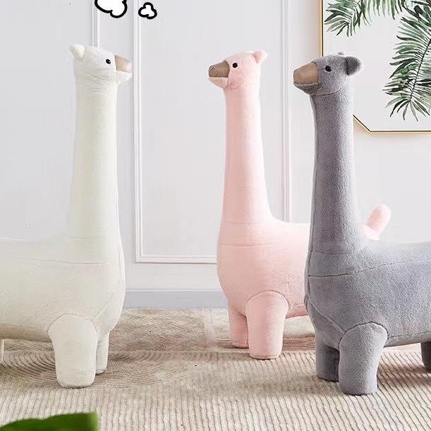Llamas animal stool Home decor stool