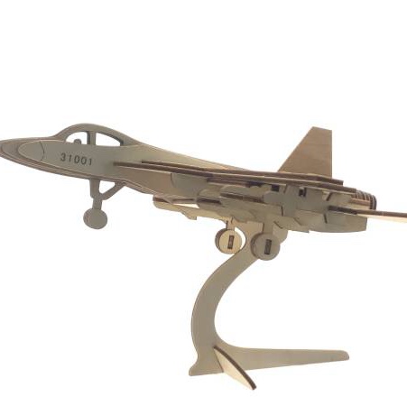 P104 Wooden 3D puzzle - Bomber