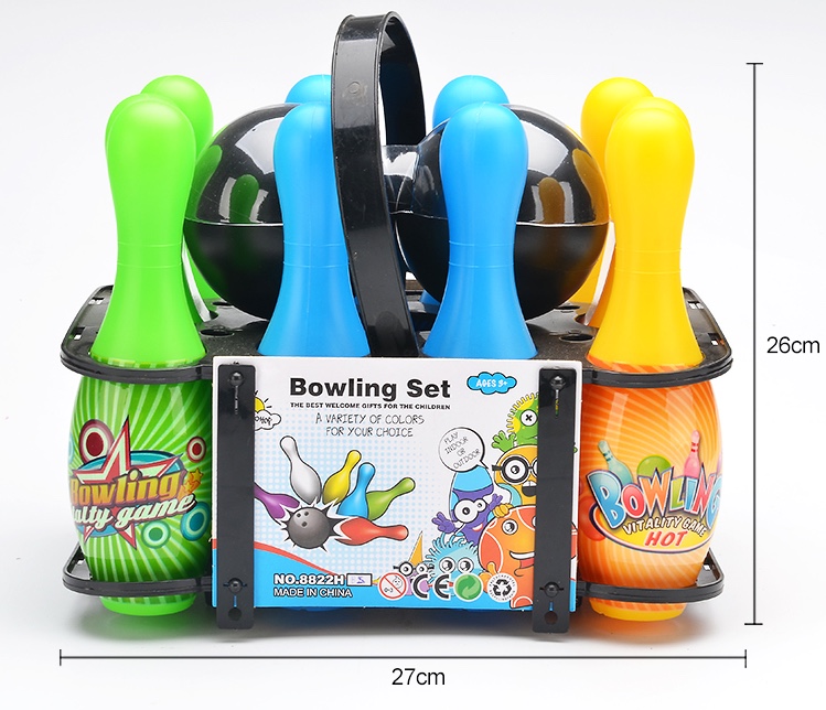 Children's bowling toy set, boys' ball toys, indoor extra-large size, outdoor parent-child sports baby toys 08-937 Application Scenario