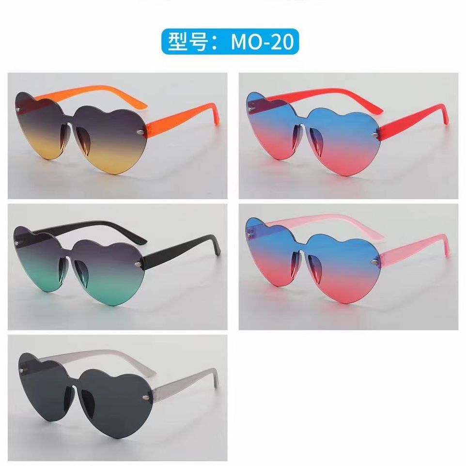 新款2021男女通用渐变色太阳镜防紫外线热卖爆款眼镜图