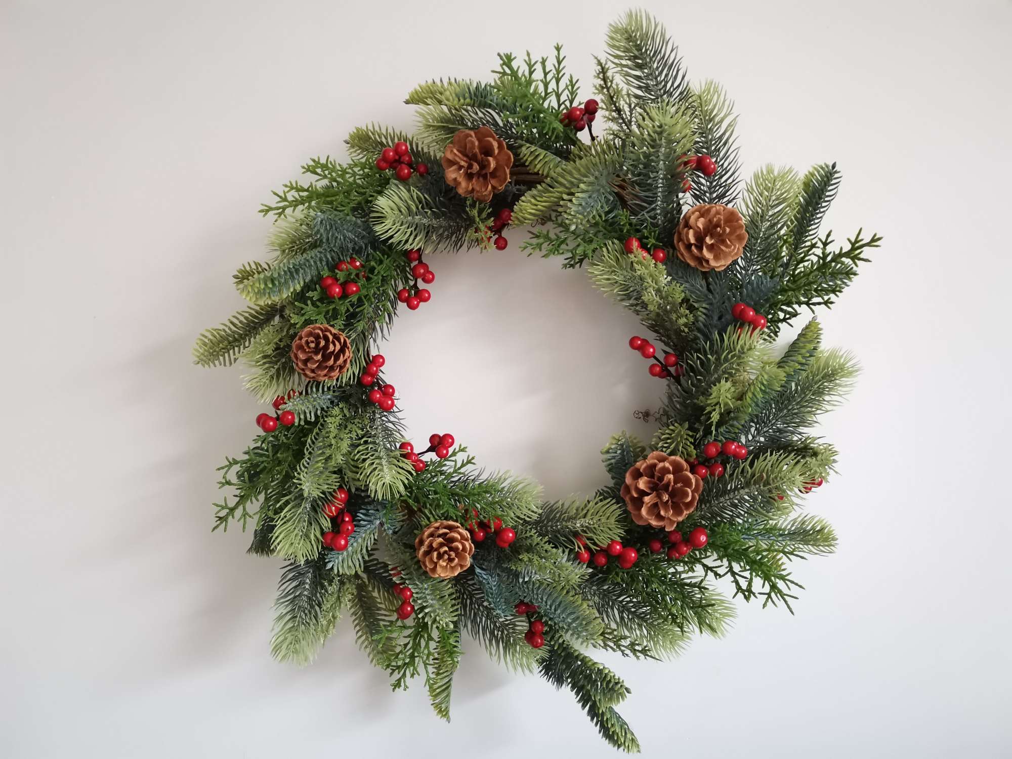 松针圣诞环圣诞节日装饰品详情图2