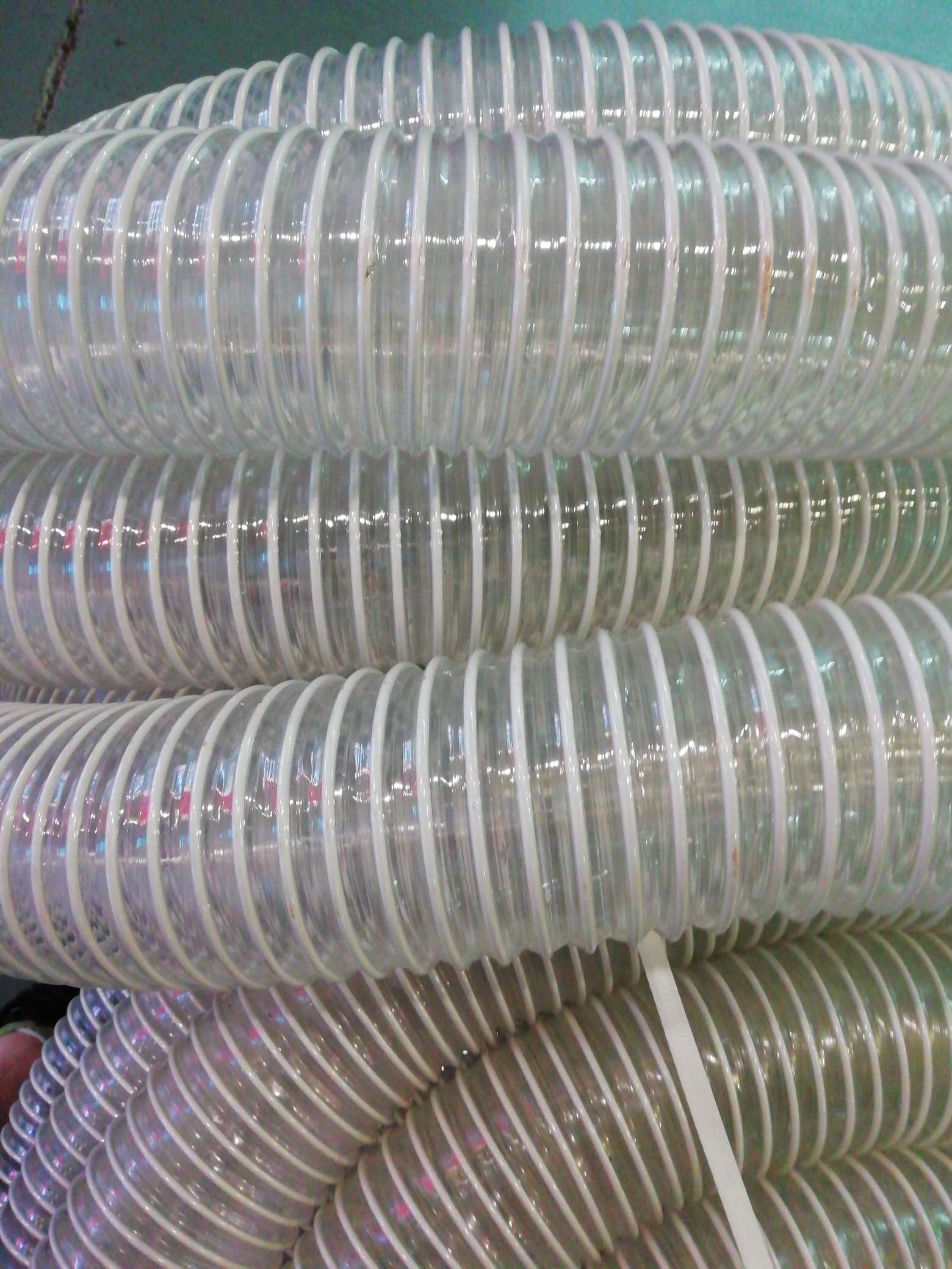 PVC透明带钢丝风管内径100详情图3