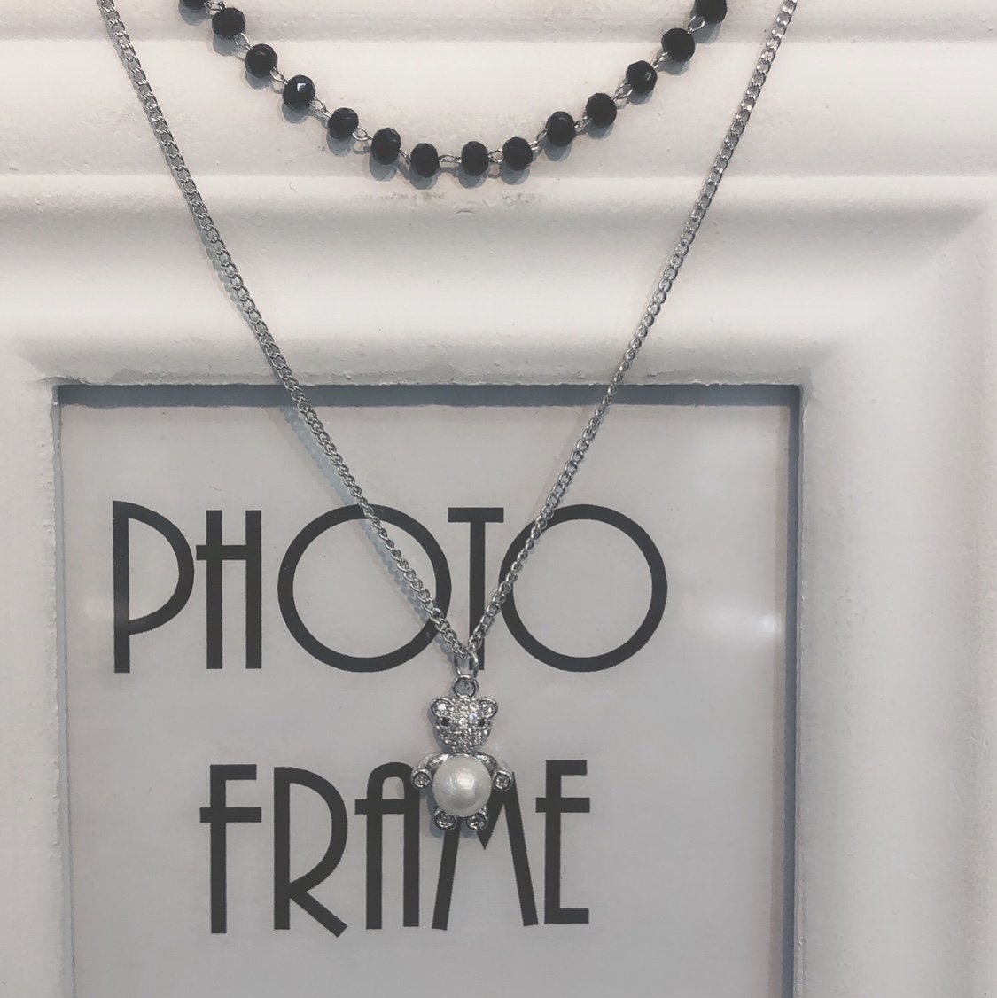 67 necklace made of K gold